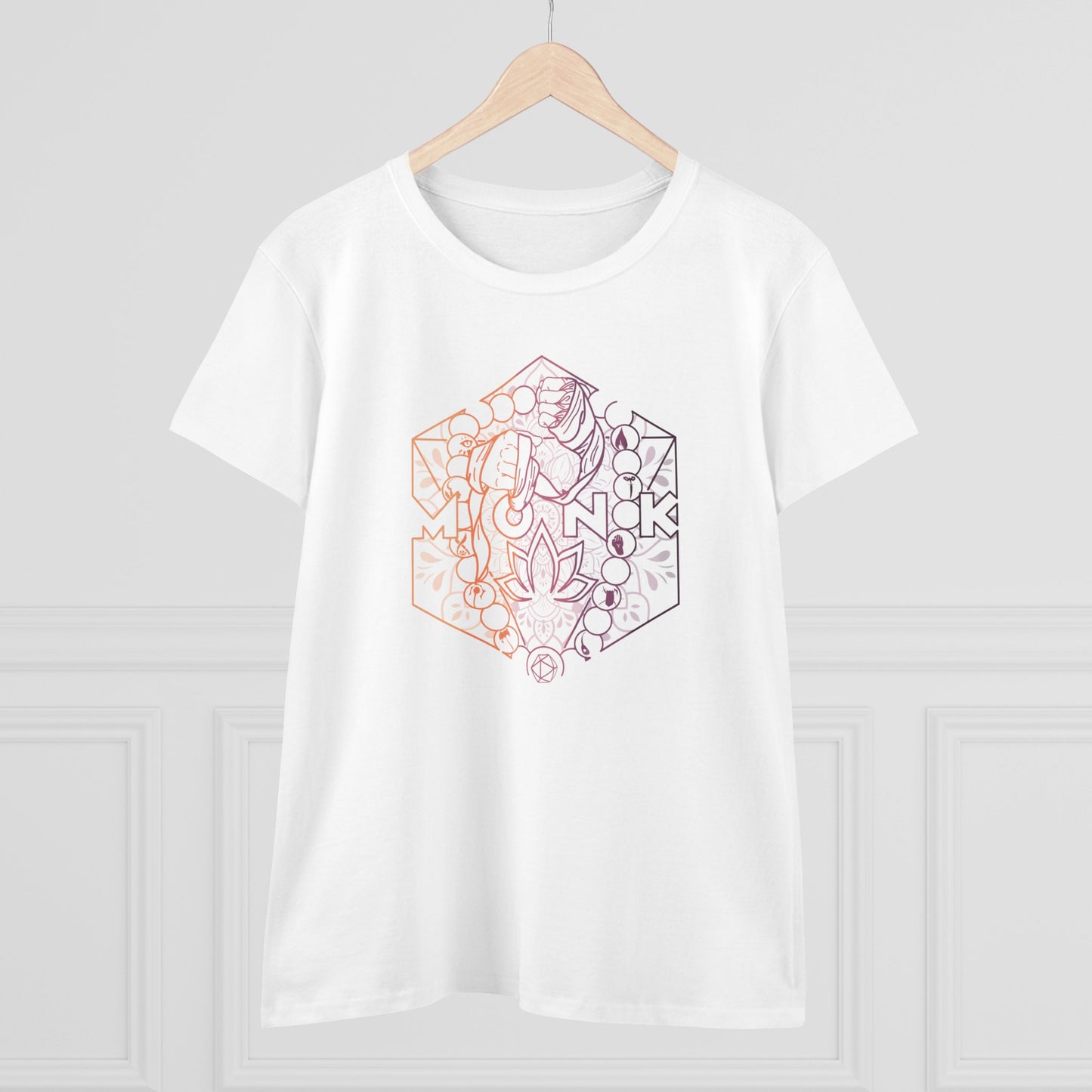 Women's Midweight Cotton Monk Tee