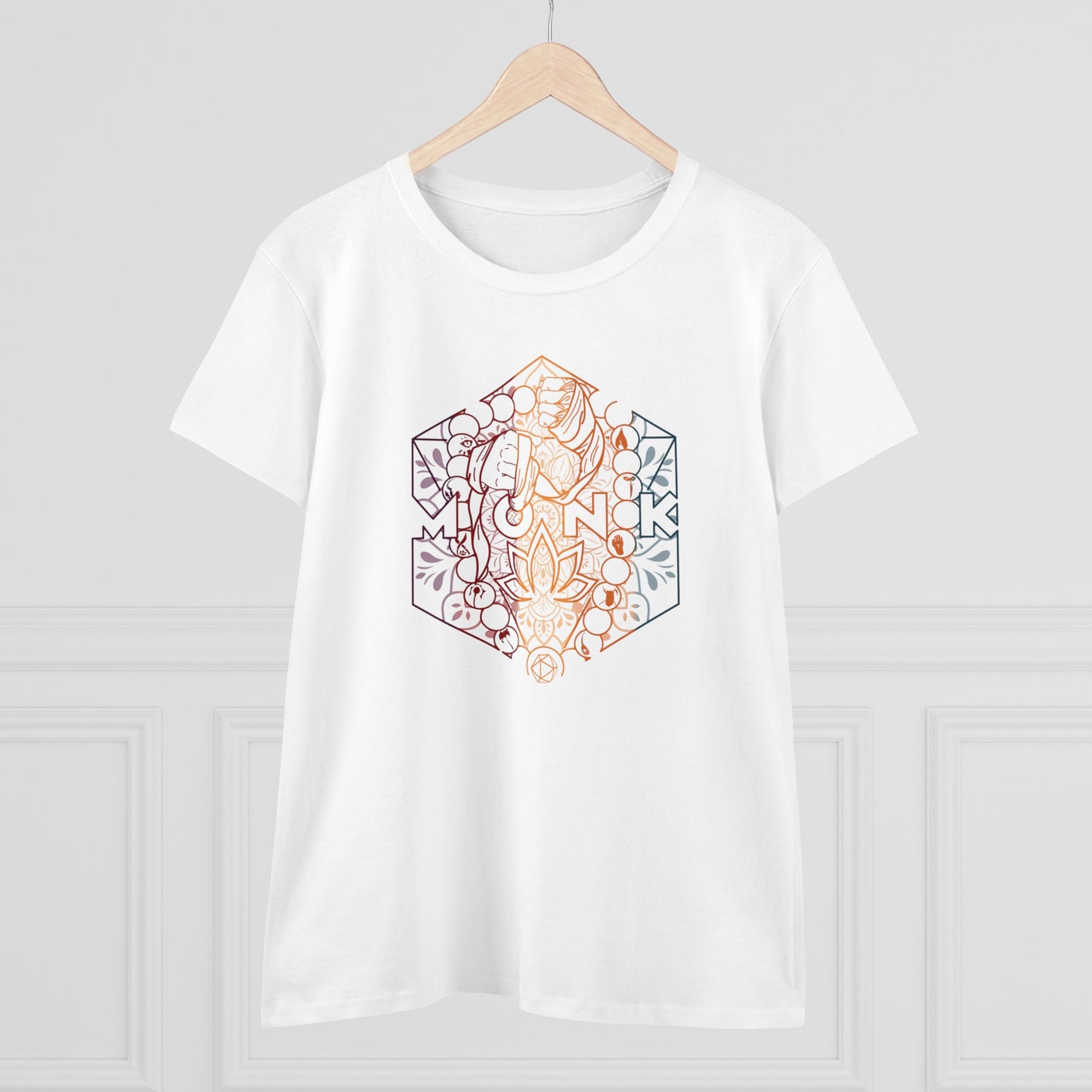 Women's Midweight Cotton Monk Tee