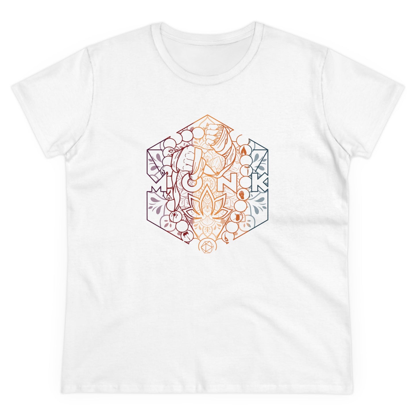 Women's Midweight Cotton Monk Tee