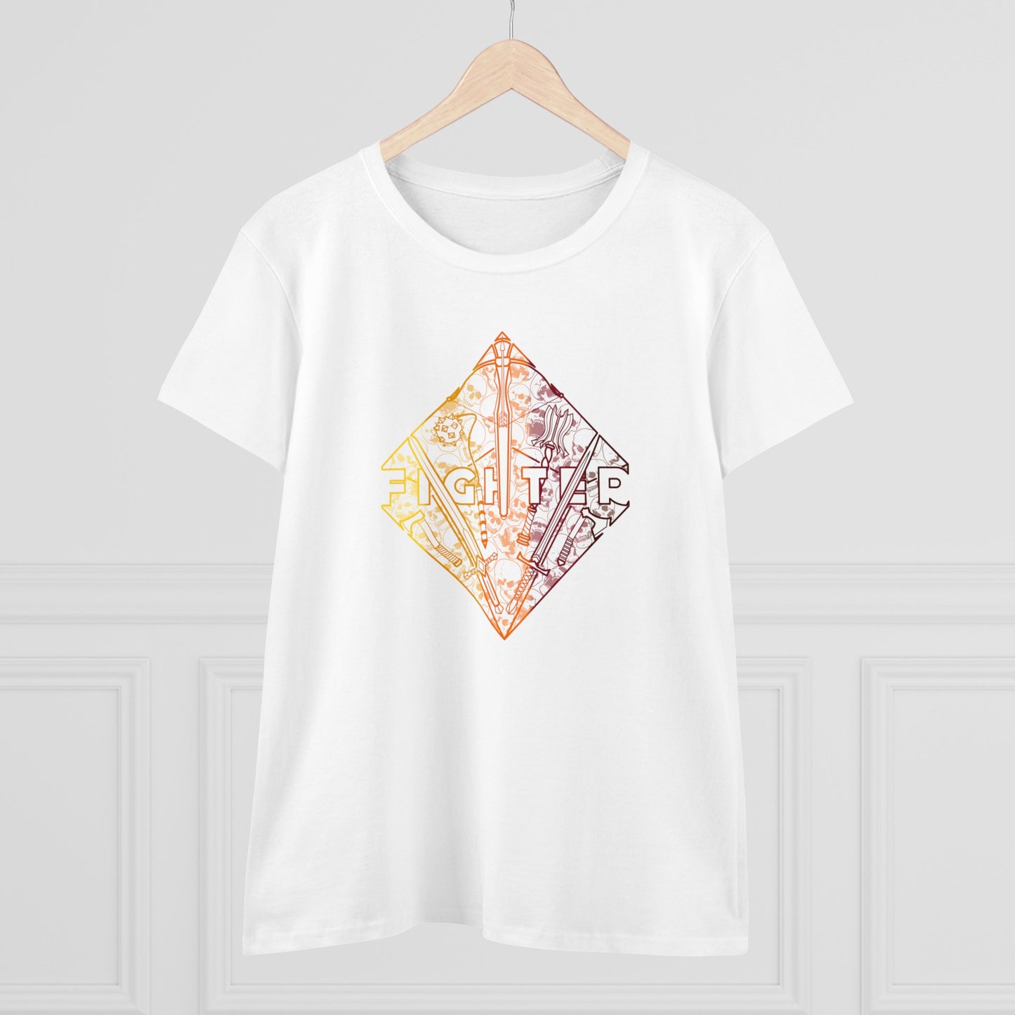Women's Midweight Cotton Fighter Tee