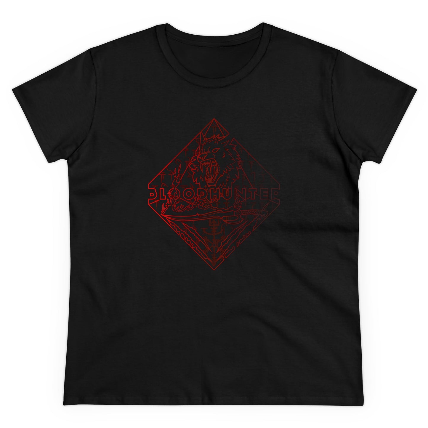 Women's Midweight Cotton Blood Hunter Tee