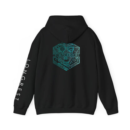 Artificer Hoodie, Cyan Inspiration