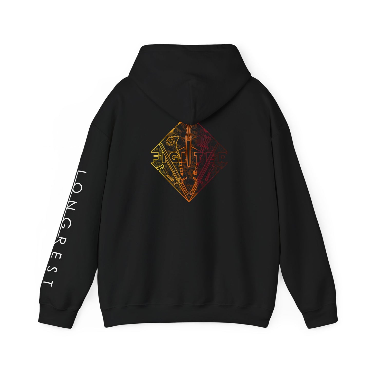 Fighter Hoodie, Flames of Battle