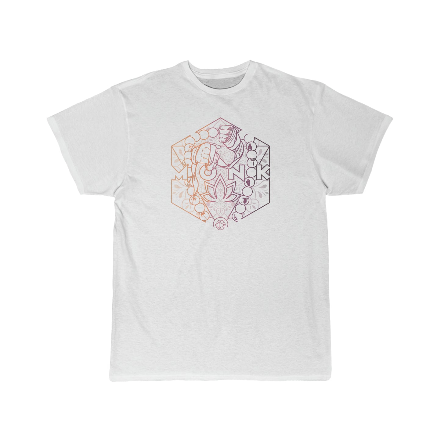 Unisex Short Sleeve Monk Tee