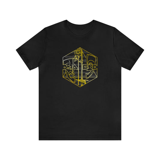 Unisex Premium Black & Gold Bard Tee