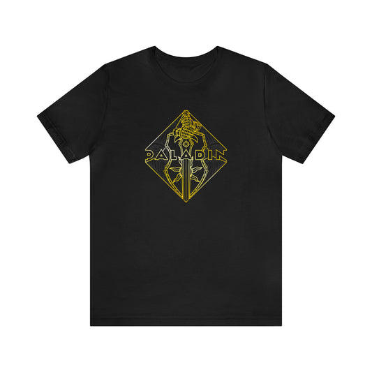 Unisex Premium Black & Gold Paladin Tee