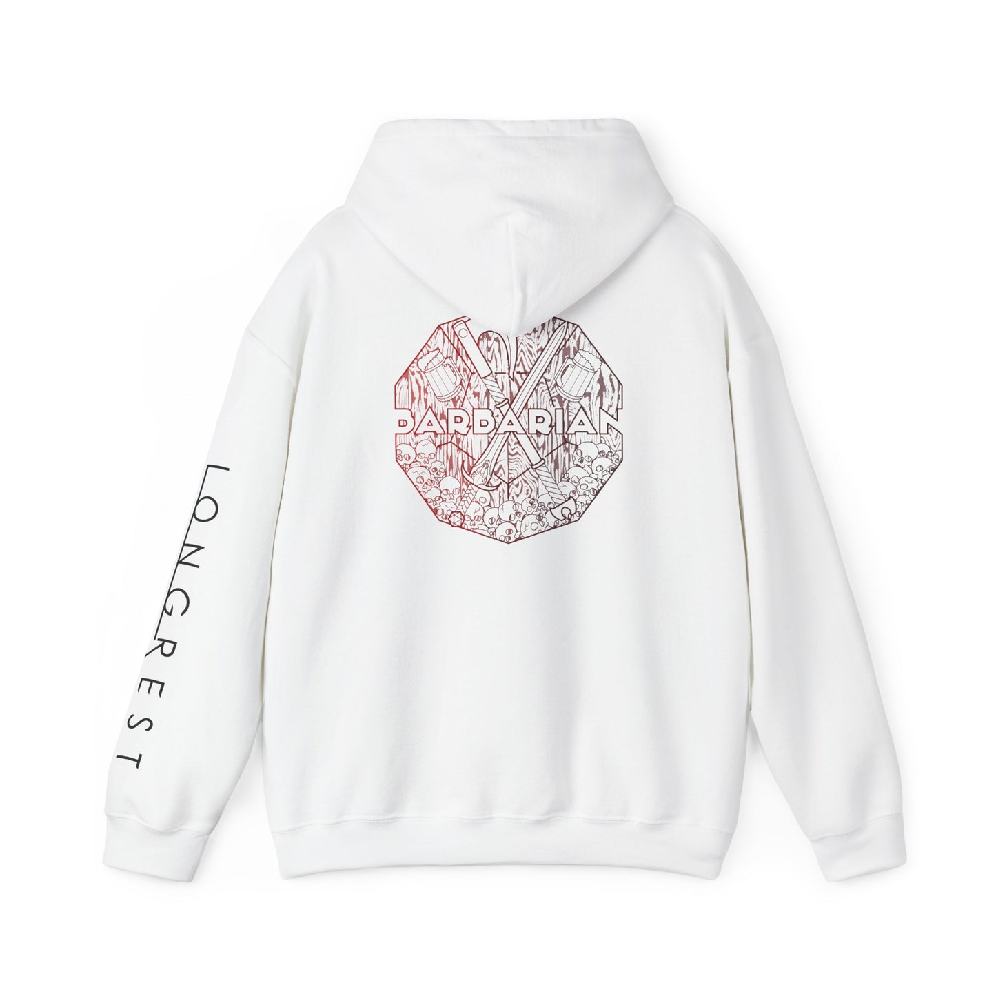 Barbarian Hoodie, Crimson Rage