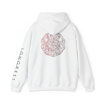 Barbarian Hoodie, Crimson Rage