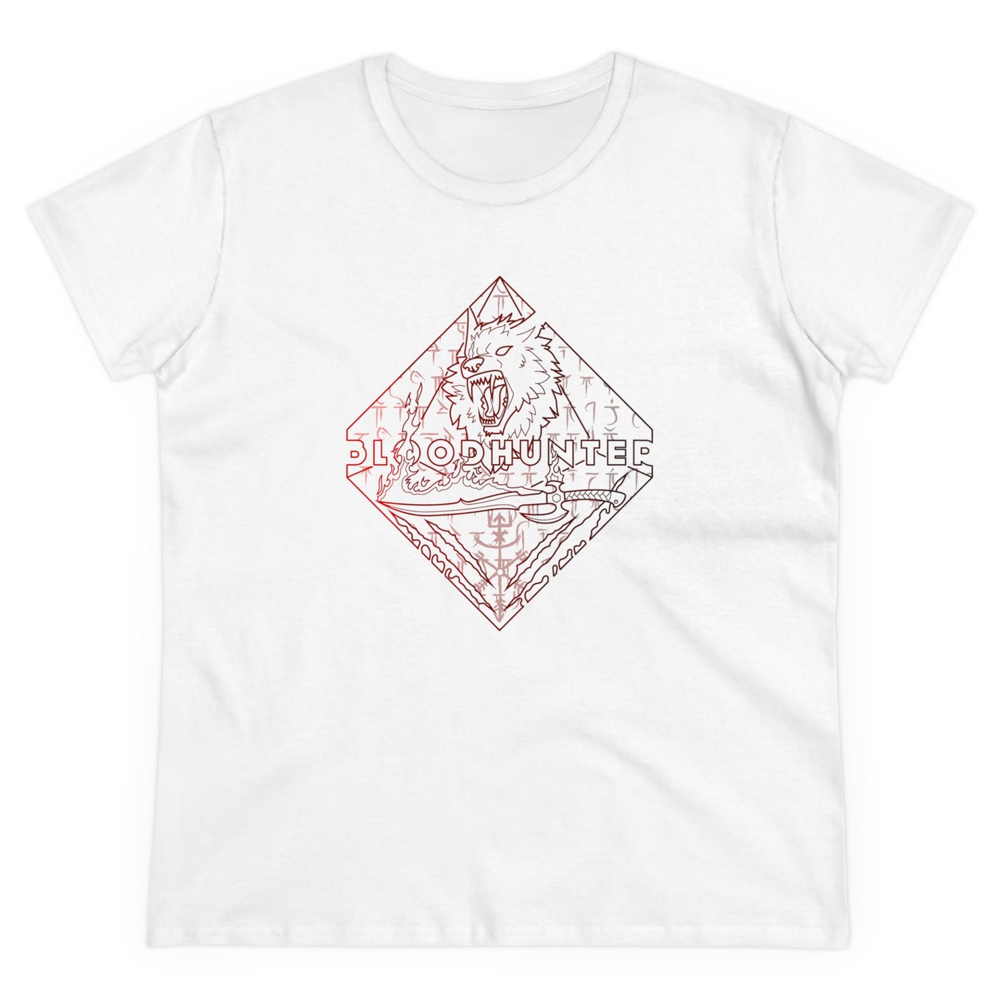 Women's Midweight Cotton Blood Hunter Tee