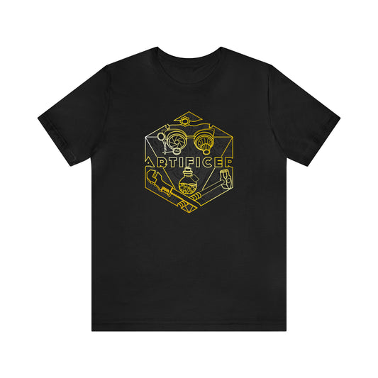 Unisex Premium Black & Gold Artificer Tee